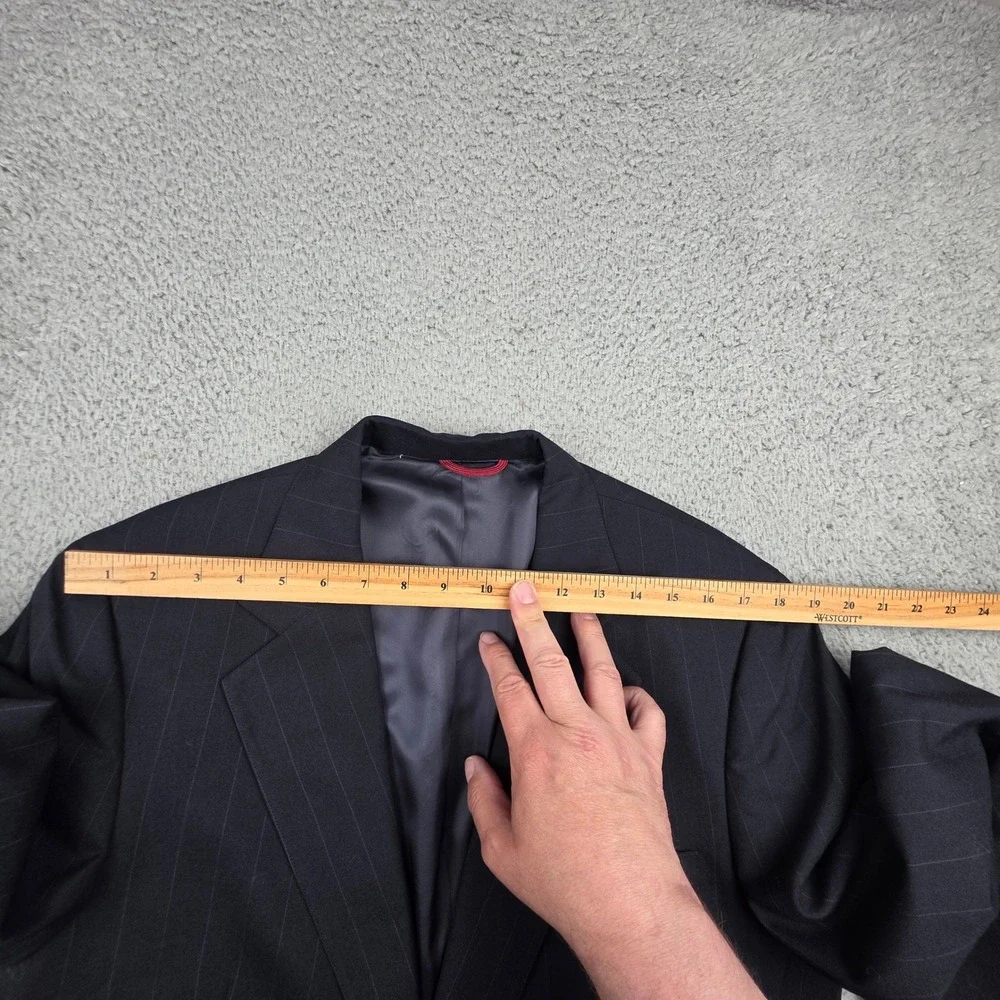 Jos. A. Bank Executive Collection Blazer Mens Navy Blue‎ Pinstripe No SZ tag 40S